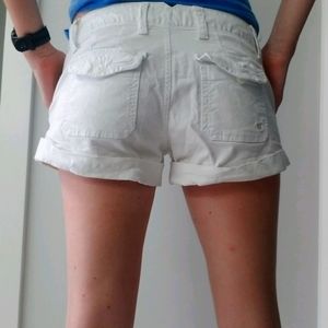American Eagle White Shorts